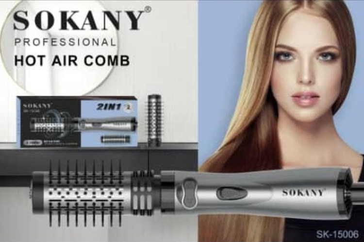 سشوار برس دار چرخشی سوکانی اصل مدل Sk-15006