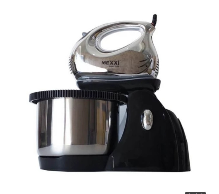 همزن کاسه دار مکسی mx-903 کاسه استیل چرخشی