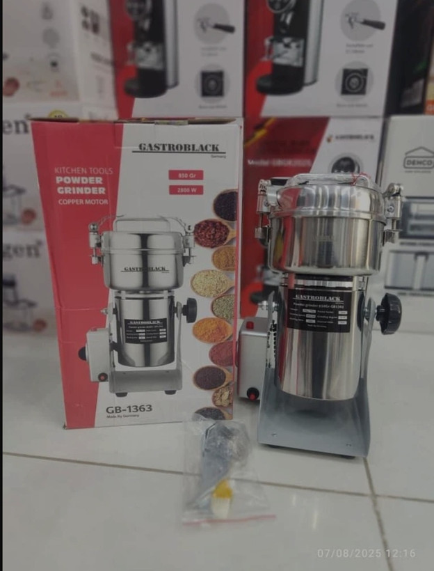 آسیاب صنعتی گاستوربک آلمان ظرفیت 850 گرمی مدل GB-1363