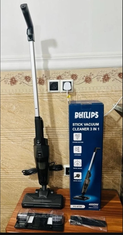 جاروبرقی عصایی سه کاره فیلیپس- قدرت 4000W وات مدل FC-6720
