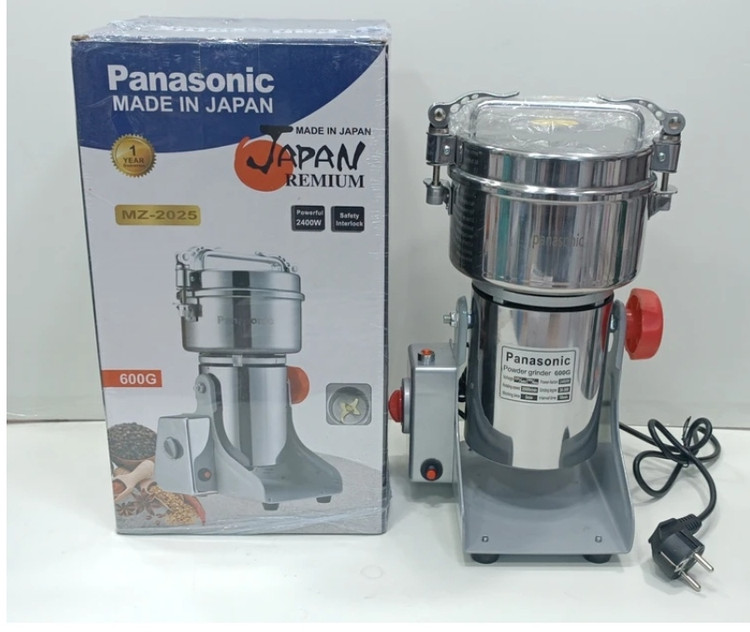 آسیاب صنعتی پاناسونیک- ظرفیت 600 گرمی قدرت 2400 وات مدل MZ-2025