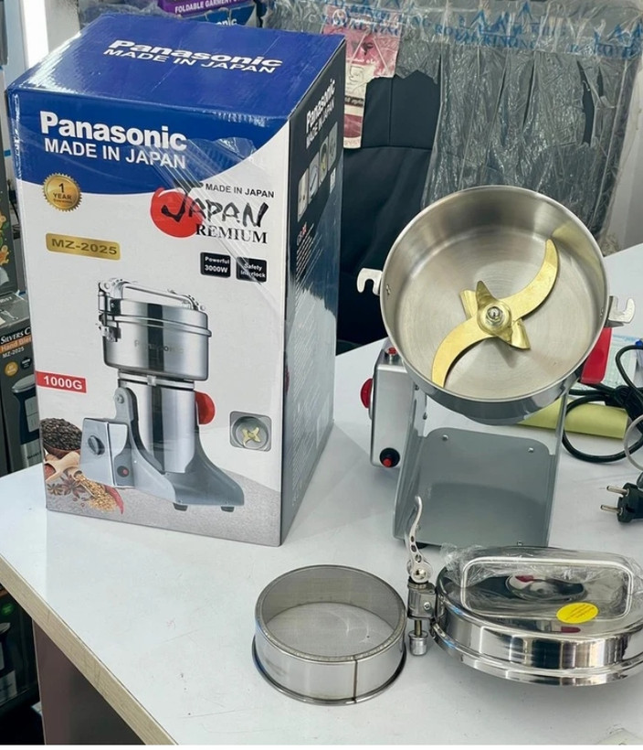 آسیاب صنعتی پاناسونیک- ظرفیت 1000گرمی قدرت 3000W وات مدل MZ-2025